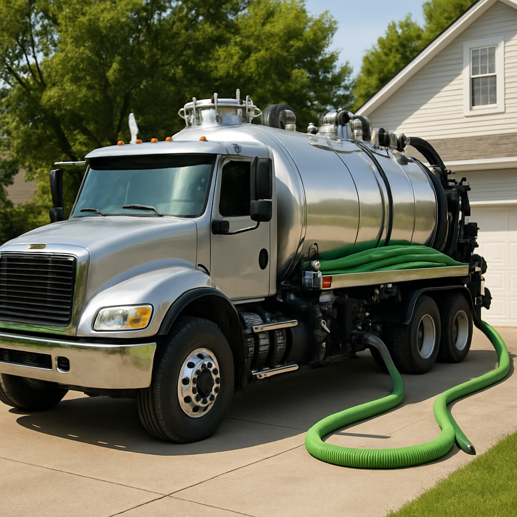 Septic pumping in Greensboro
